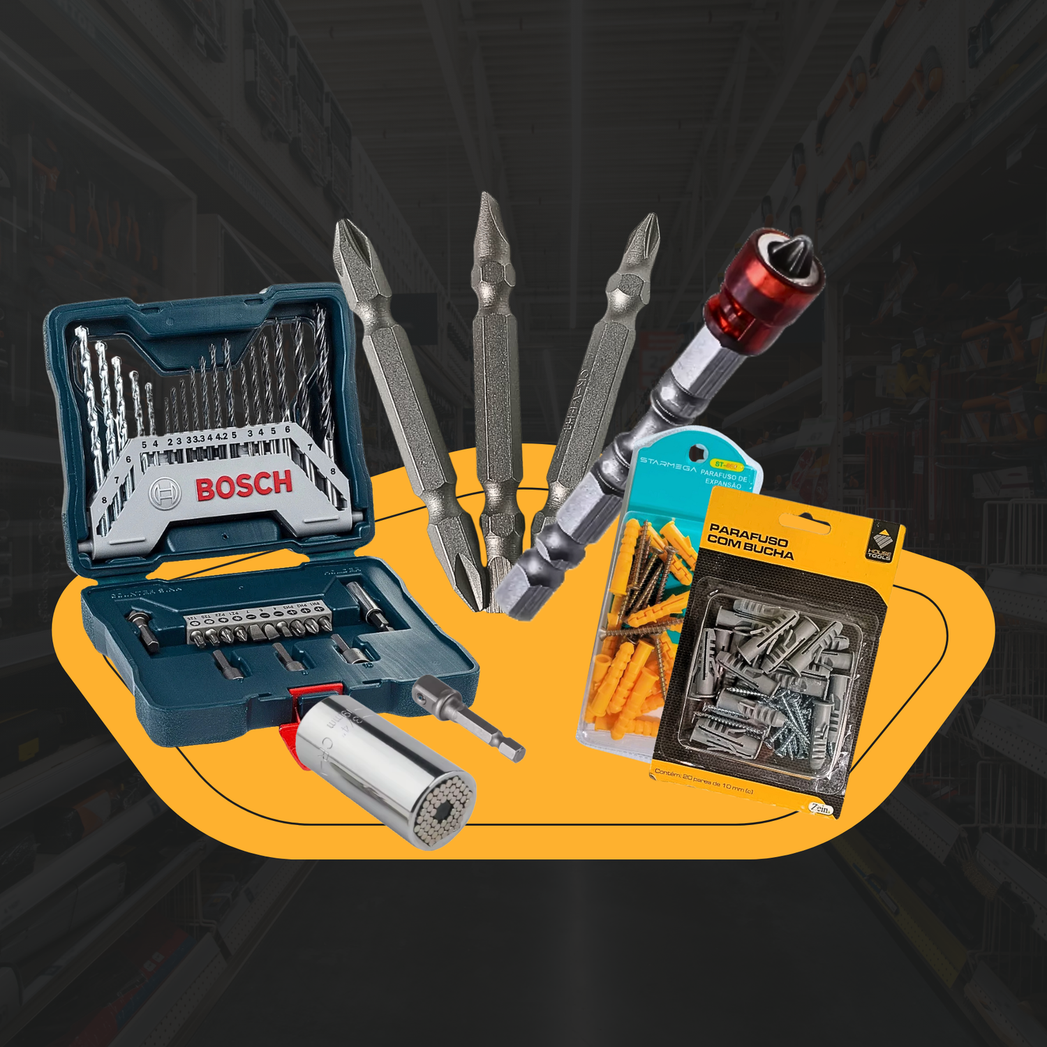 ACESSÓRIOS FERRAM. ELÉTRICA