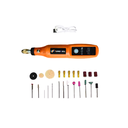 MINI RETÍFICA USB + ACESSÓRIOS