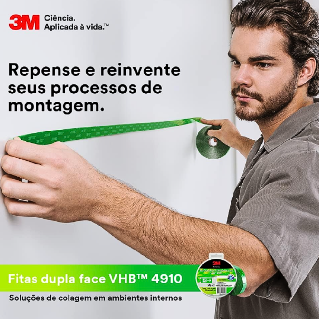 FITA DUPLA FACE VHB/4910 12mmx20M