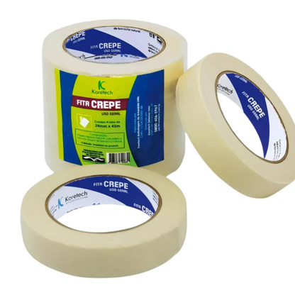 FITA CREPE BRANCA 24X50mm