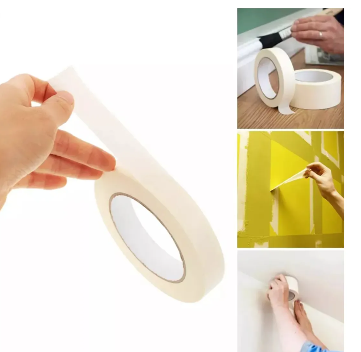 FITA CREPE BRANCA 24X50mm