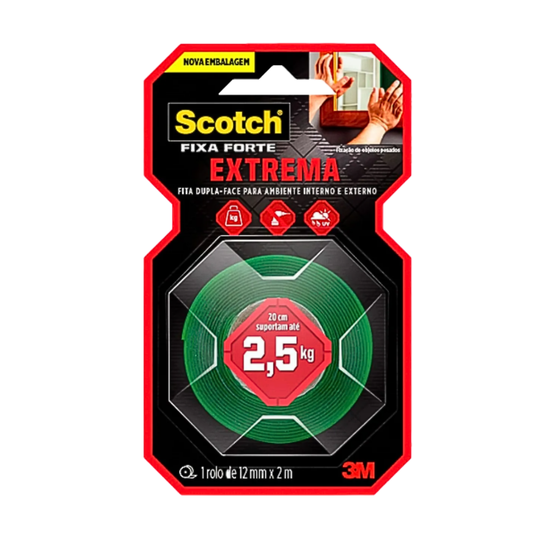 FITA DUPLA FACE FIXA FORTE 2,5kg