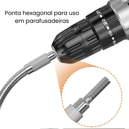 EXTENSOR ALONGADOR FLEXÍVEL - BITS 1/4