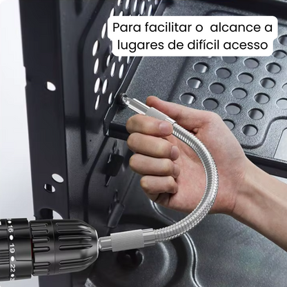 EXTENSOR ALONGADOR FLEXÍVEL - BITS 1/4