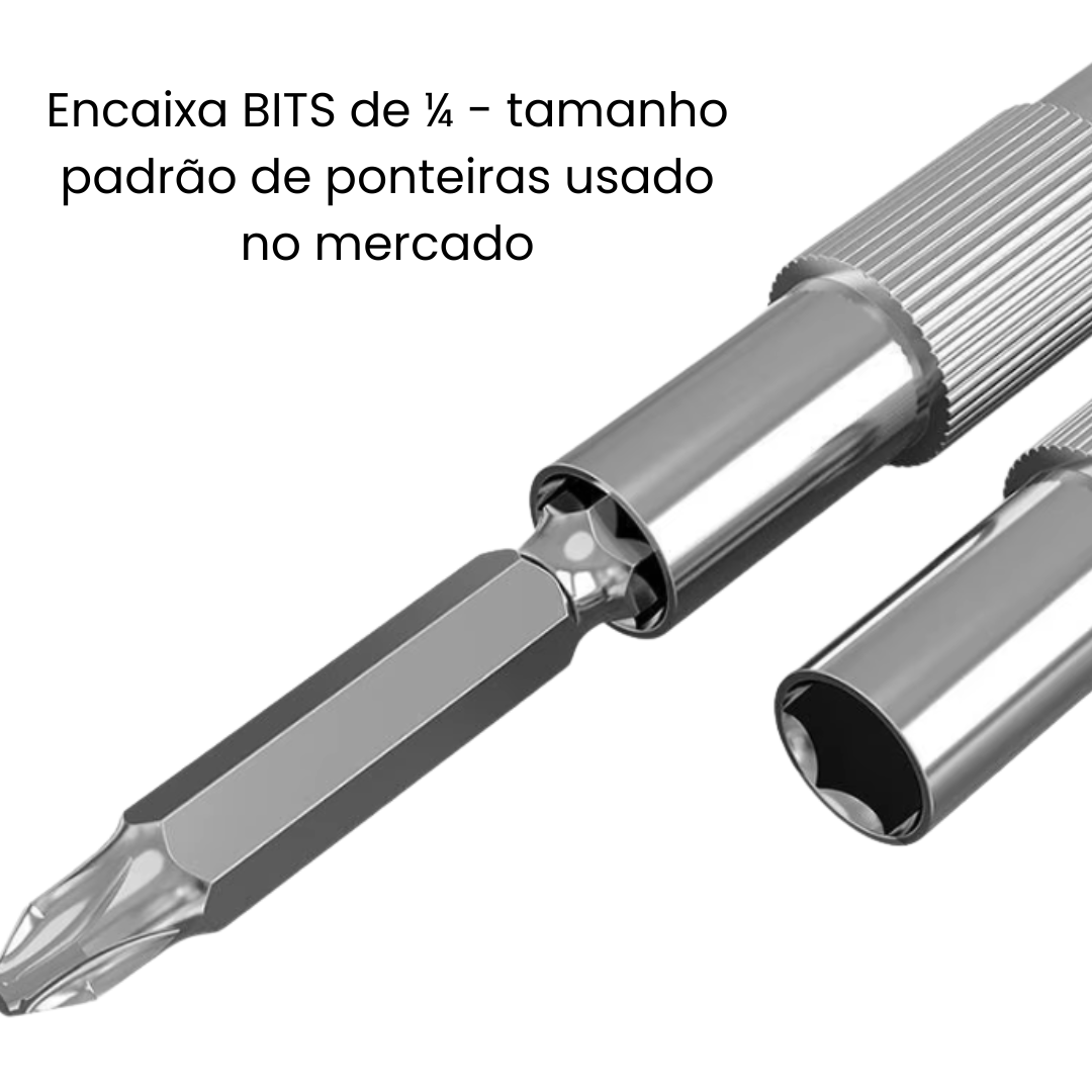 EXTENSOR ALONGADOR FLEXÍVEL - BITS 1/4