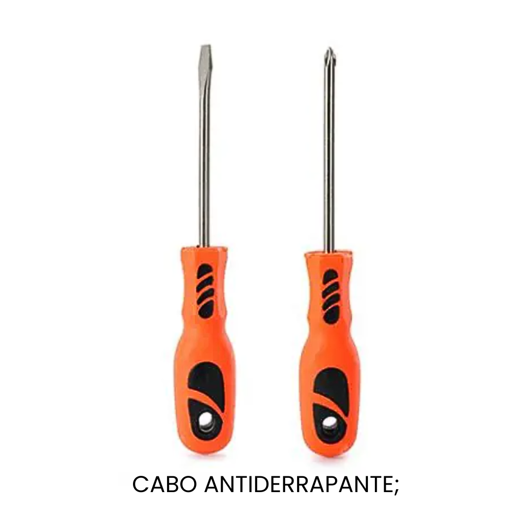 KIT FENDA/PHILIPS + CHAVE TESTE