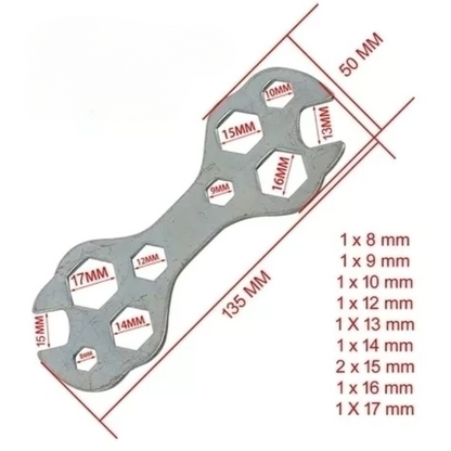 CHAVE DE BOCA E RODA