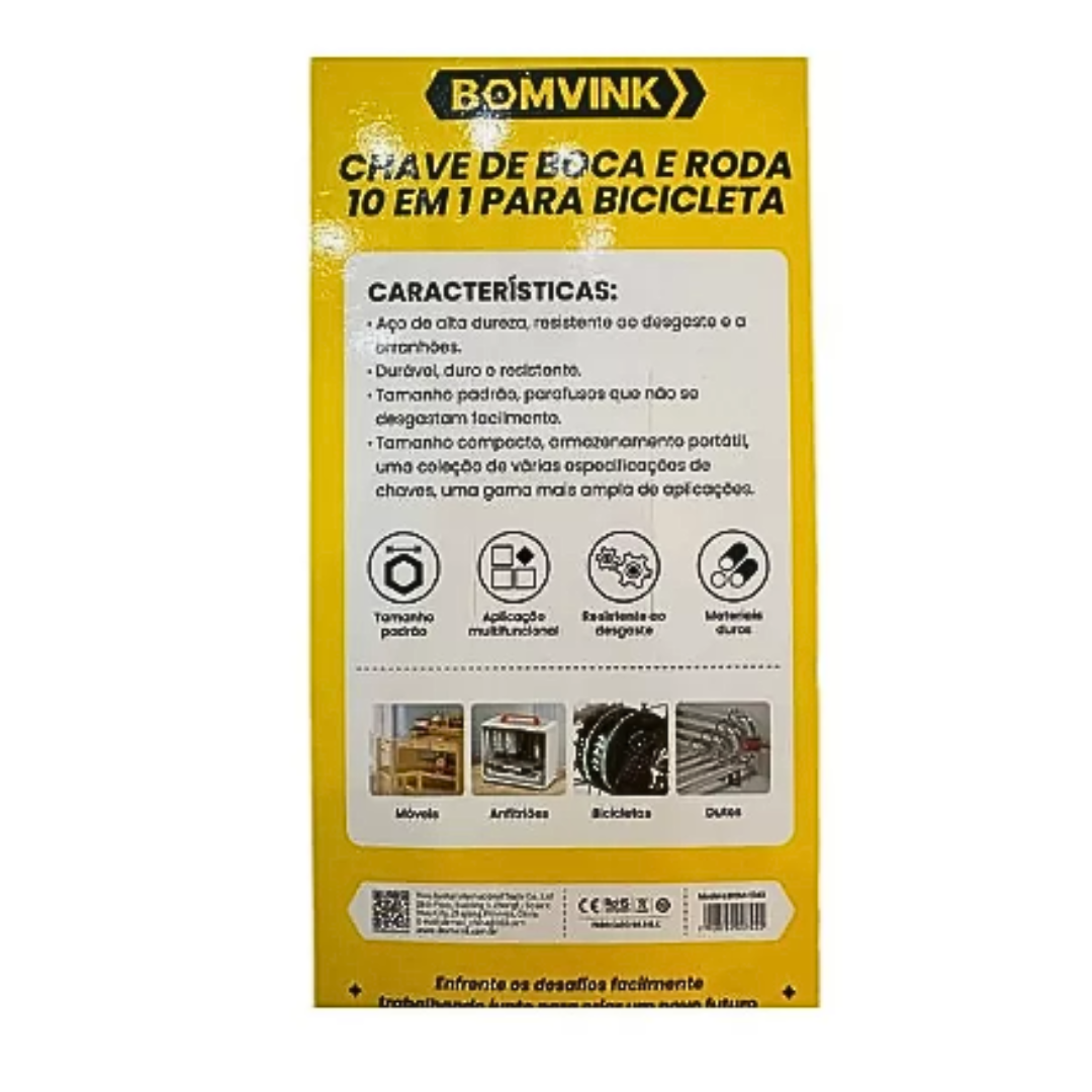 CHAVE DE BOCA E RODA