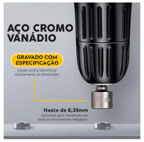 SOQUETES - CANHÃO SEXTAVADO